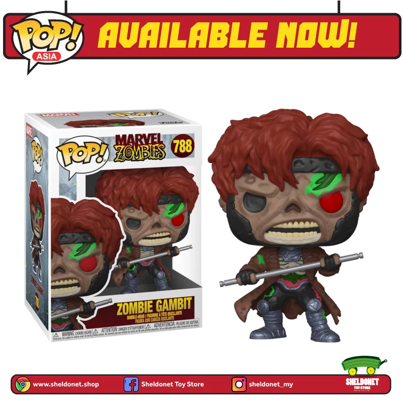 FUNKO Pop! Marvel: Marvel Zombies - Gambit 3 FUNKO Pop! Marvel: Marvel Zombies - Gambit