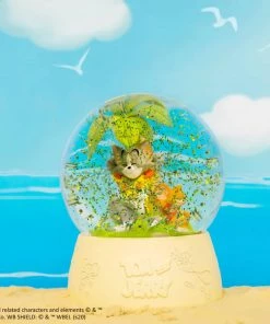 Beast Kingdom: Soap Studio - Tom And Jerry Tropical Oasis Snow Globe