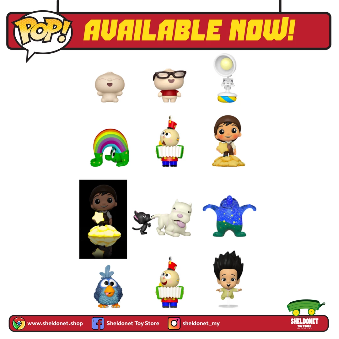 FUNKO Mini Vinyl Figures: Pixar Shorts 4 FUNKO Mini Vinyl Figures: Pixar Shorts
