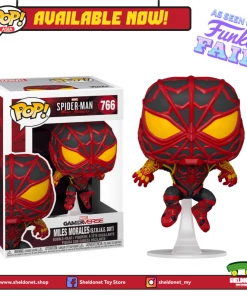 FUNKO [IN-STOCK] Pop! Heroes: Marvel Comics - Miles Morales (Strike Suit)