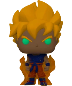 FUNKO Pop! Animation: Dragon Ball Z - SS Goku (Glow In The Dark) [Exclusive]