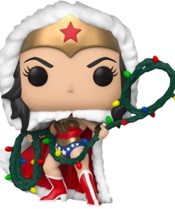 FUNKO Pop! Heroes: DC Holiday - Wonder Woman With Lights Lasso