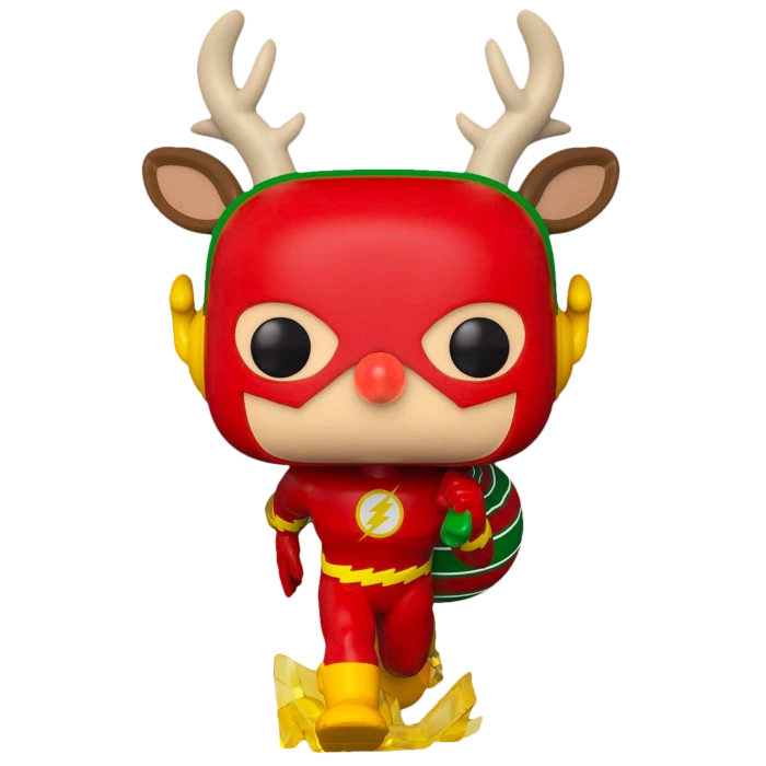 FUNKO Pop! Heroes: DC Holiday - Rudolph Flash 3 FUNKO Pop! Heroes: DC Holiday - Rudolph Flash