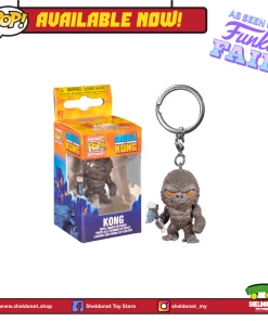 FUNKO [IN-STOCK] Pocket Pop! Keychain: Godzilla VS Kong - Kong With Weapon