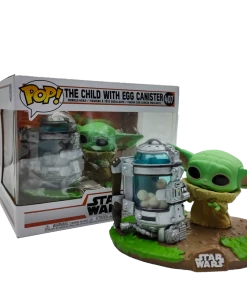 FUNKO Pop! Deluxe: Star Wars: The Mandalorian - Child With Egg Canister