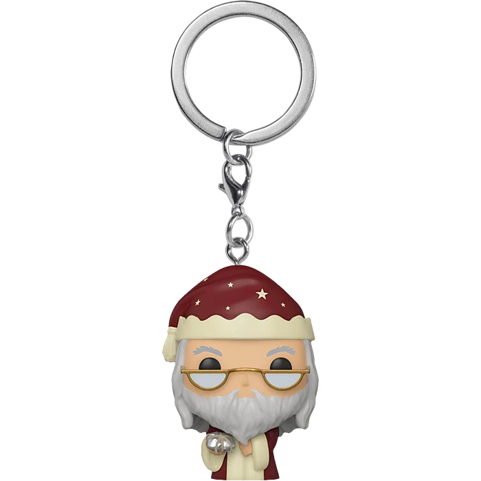 FUNKO Pocket Pop! Keychain: Harry Potter Holiday - Dumbledore 3 FUNKO Pocket Pop! Keychain: Harry Potter Holiday - Dumbledore