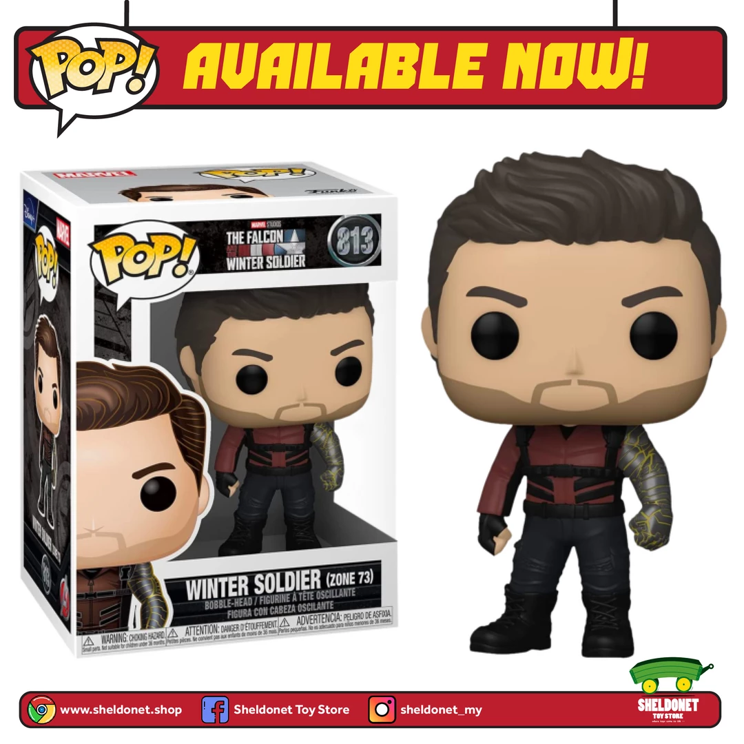 FUNKO Pop! Marvel: The Falcon And The Winter Soldier - Winter Soldier 3 FUNKO Pop! Marvel: The Falcon And The Winter Soldier - Winter Soldier