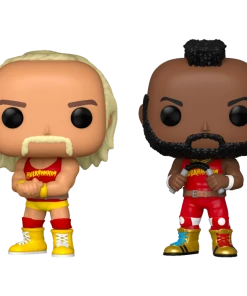 FUNKO Pop! WWE : Hulk Hogan & Mr. T (2-Pack) [Exclusive]