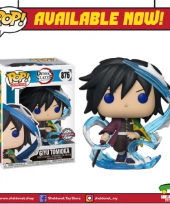 FUNKO [IN-STOCK] Pop! Animation: Demon Slayer - Giyu Tomioka Water Breathing [Exclusive]