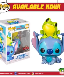 FUNKO [IN-STOCK] Pop! Disney: Lilo & Stitch - Stitch With Frog [Exclusive]