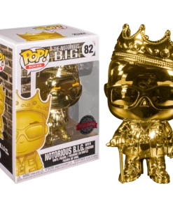 FUNKO Pop! Rocks: Biggie - Notorious B.I.G (Gold Chrome) [Exclusive]