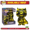 FUNKO Pop! Heroes (Artist Series): DC Comics - Batman (Black & Yellow) With Choice Of Pop! Protector (Exclusive)