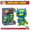 FUNKO Pop! Heroes (Artist Series): DC Comics - Batman (Blue & Yellow) With Choice Of Pop! Protector (Exclusive)