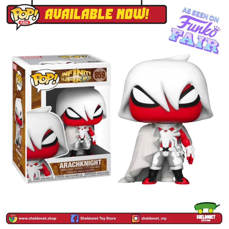 FUNKO Pop! Marvel: Infinity Warps - Arachknight 3 FUNKO Pop! Marvel: Infinity Warps - Arachknight