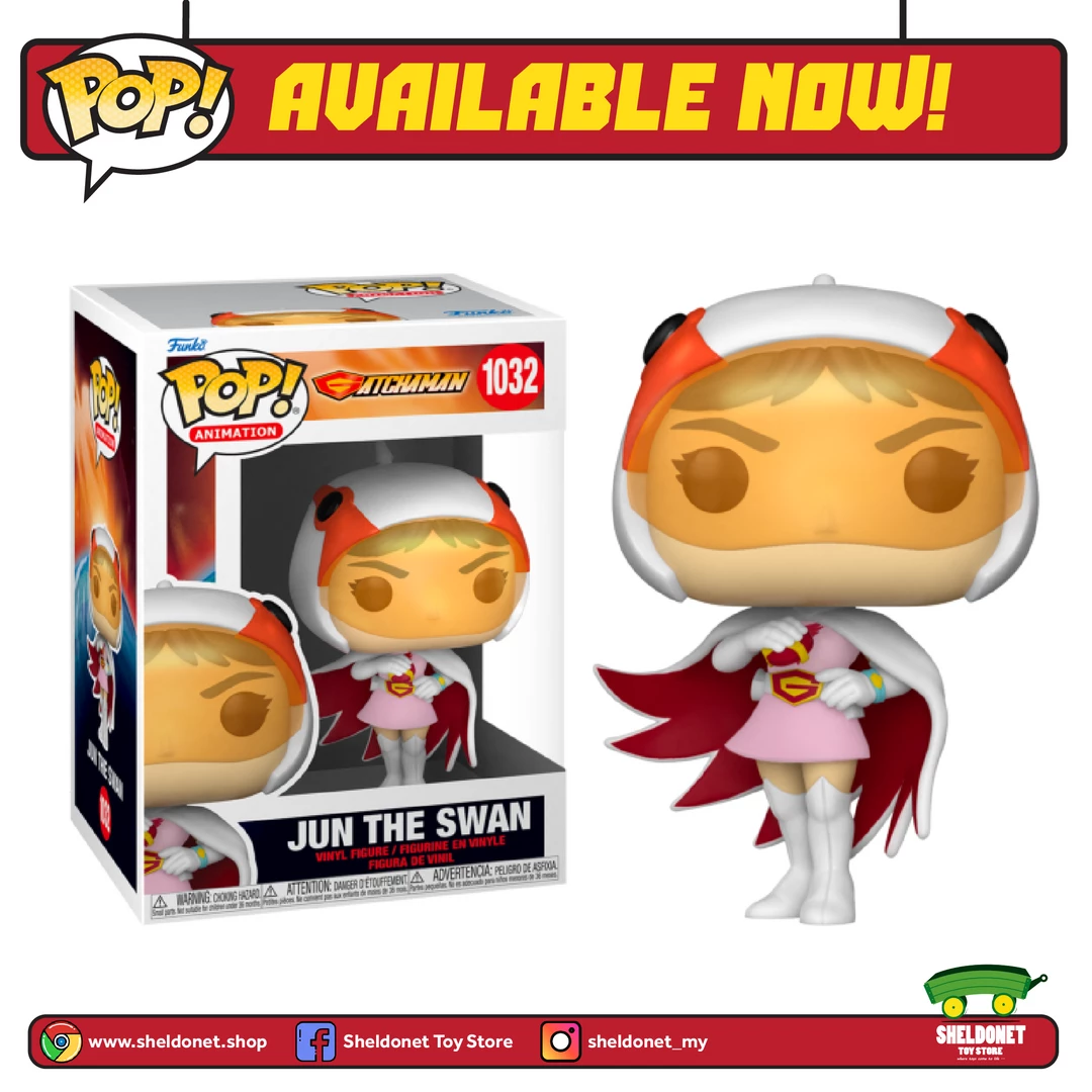 FUNKO Pop! Animation: Ninja Team Gatchaman - Jun The Swan 3 FUNKO Pop! Animation: Ninja Team Gatchaman - Jun The Swan