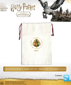 Wizarding World: Harry Potter -LINEN SACK (HOGWARTS LOGO)