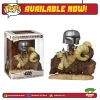 FUNKO Pop! Deluxe: Mandalorian - The Mandalorian On Bantha With Child In Bag