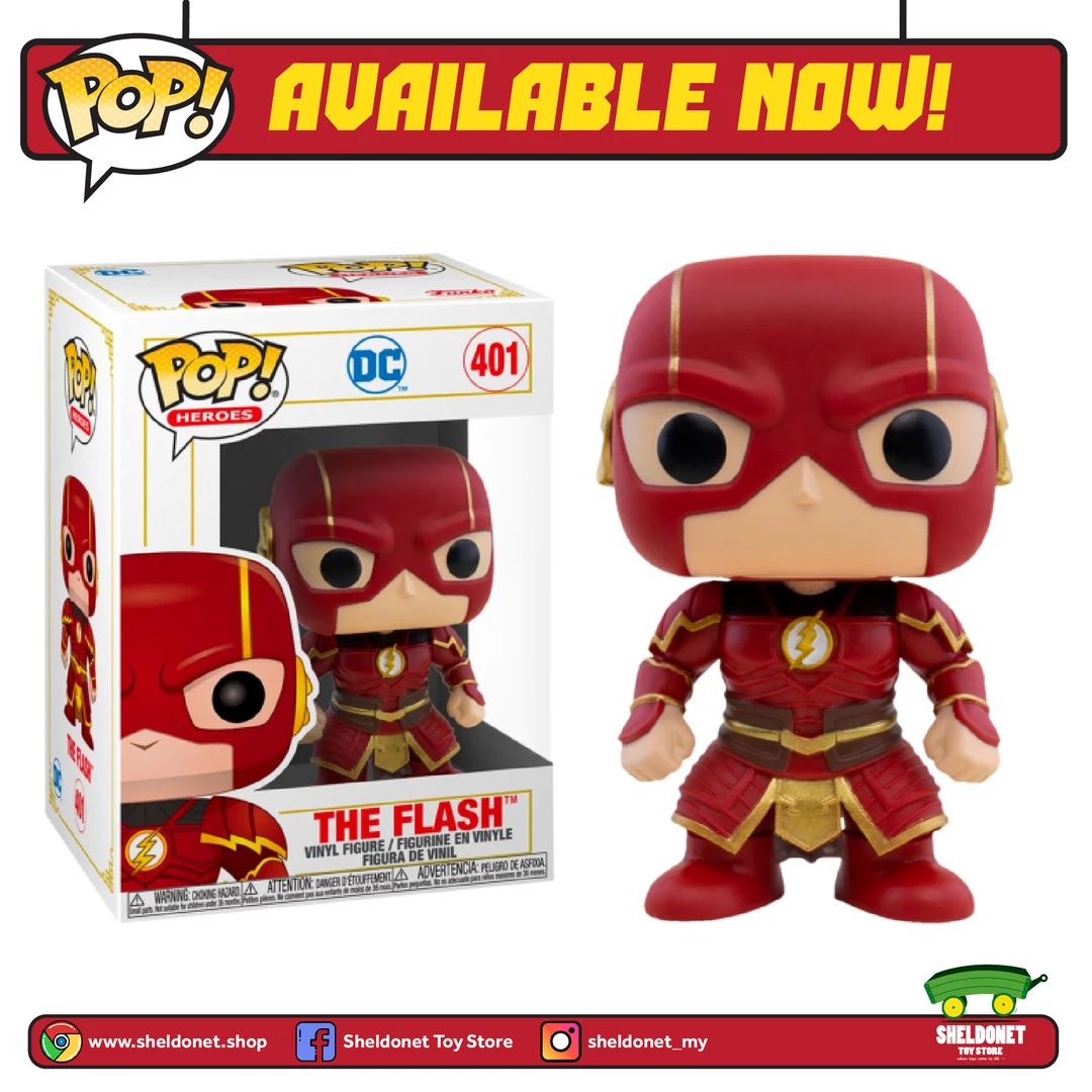 FUNKO Pop! Heroes: Imperial Palace - The Flash 3 FUNKO Pop! Heroes: Imperial Palace - The Flash