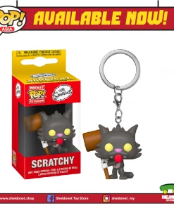 FUNKO Pocket Pop! : The Simpsons - Scratchy Pocket POP! Keychain