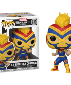 FUNKO POP! VINYL Pop! Marvel: Luchadores - Captain Marvel