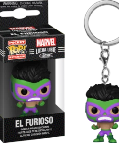 FUNKO Pocket Pop! Keychain: Marvel Luchadores - Hulk
