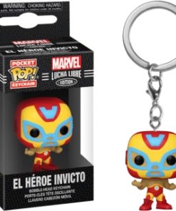 FUNKO Pocket Pop! Keychain: Marvel Luchadores - Iron Man