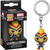 FUNKO Pocket Pop! Keychain: Marvel Luchadores - Captain Marvel