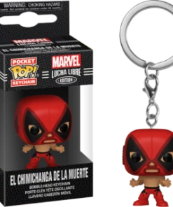 FUNKO Pocket Pop! Keychain: Marvel Luchadores - Deadpool
