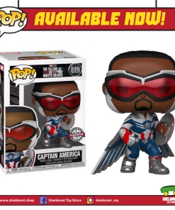 FUNKO Pop! Marvel: The Falcon And The Winter Soldier - Captain America [Exclusive]