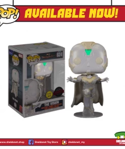 FUNKO [IN-STOCK] Pop! Marvel: Wandavision - The Vision (Glow In The Dark) [Exclusive]