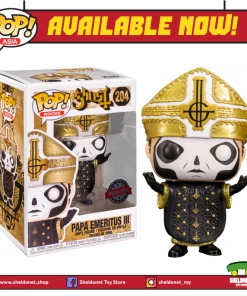 FUNKO Pop! Rocks: Ghost - Papa Emeritus III (Metallic) [Exclusive]