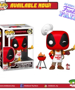 FUNKO Pop! Marvel: Deadpool 30th Anniversary - Backyard Griller Deadpool
