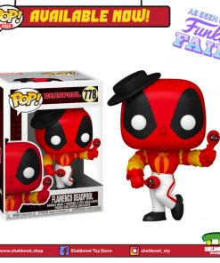 FUNKO Pop! Marvel: Deadpool 30th Anniversary - Flamenco Deadpool
