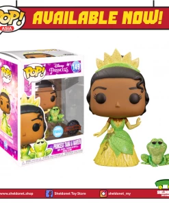 FUNKO Pop! Disney: Princess & The Frog - Tiana & Naveen (Diamond Glitter) [Exclusive]