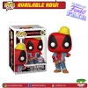 FUNKO Pop! Marvel: Deadpool 30th Anniversary - Construction Worker Deadpool [Exclusive]