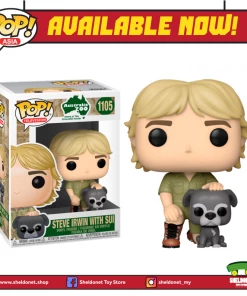 FUNKO Pop! TV: Crocodile Hunter - Steve Irwin With Sui