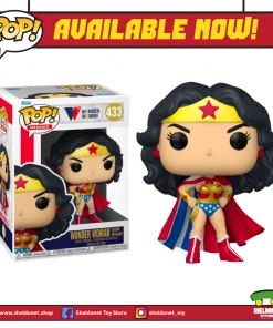 FUNKO Pop! Heroes: Wonder Woman 80th - Wonder Woman Classic With Cape