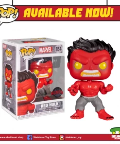 FUNKO Pop! Marvel: Marvel's Hulk - Red Hulk (Exclusive)
