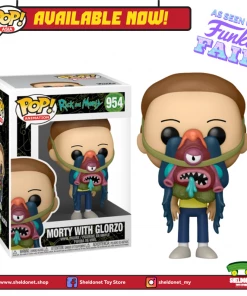 FUNKO [IN-STOCK] Pop! Animation: Rick And Morty - Morty With Glorzo
