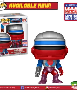FUNKO Pop! Vinyl: Masters Of The Universe - Roboto [SDCC Summer Convention 2021] Convention Exclusive