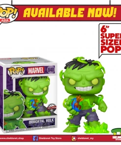 FUNKO Pop! Marvel: Marvel Comics - Immortal Hulk 6" Inch [Exclusive]