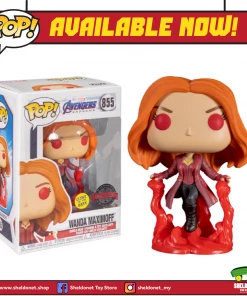 FUNKO [IN-STOCK] Pop! Marvel: Avengers: End Game - Floating Wanda Maximoff (Glow In The Dark) [Exclusive]