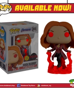 FUNKO [IN-STOCK] Pop! Marvel: Avengers: End Game - Floating Wanda Maximoff (Glow In The Dark) [Exclusive]