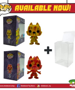 FUNKO Pop! Disney (Artist Series): Treasures From The Vault - Chip And Dale With Choice Of Pop! Protector (Set Of 2) [Exclusive]