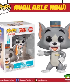 FUNKO Pop! Movies: Tom & Jerry: The Movie - Tom With Hat