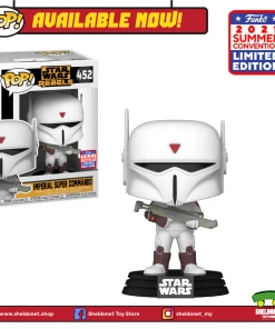 FUNKO Convention Exclusive Pop! Star Wars: Star Wars: Rebels - Imperial Commando (White) [SDCC Summer Convention 2021]