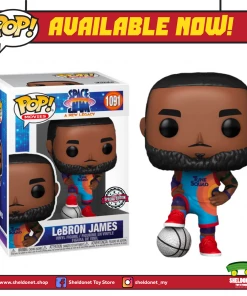 FUNKO Pop! Movies: Space Jam 2: A New Legacy - LeBron James (Stepping Ball) [Exclusive]