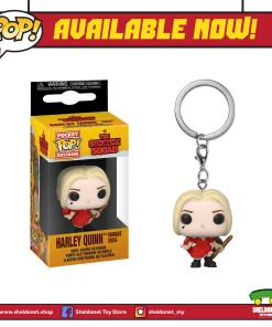 FUNKO Pocket Pop! Keychain: The Suicide Squad - Harley (Damaged Dress)
