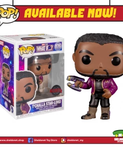 FUNKO Pop! Marvel: What If...? - T'Challa Star-Lord (Exclusive)