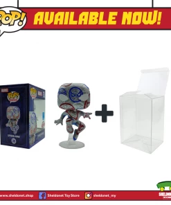 FUNKO Pop! Artist Series: Patriotic Age - Spider-Man With Choice Of Pop! Protector (Exclusive)
